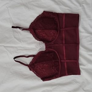 Burgundy Bralette
